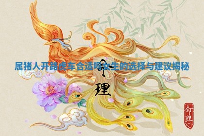 属猪 🐏 人开路虎车合适吗女 🤱 生的选择与建议揭秘