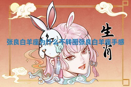 🔙 张良白羊座 🔰 为什么不转圈_张良白羊座手感
